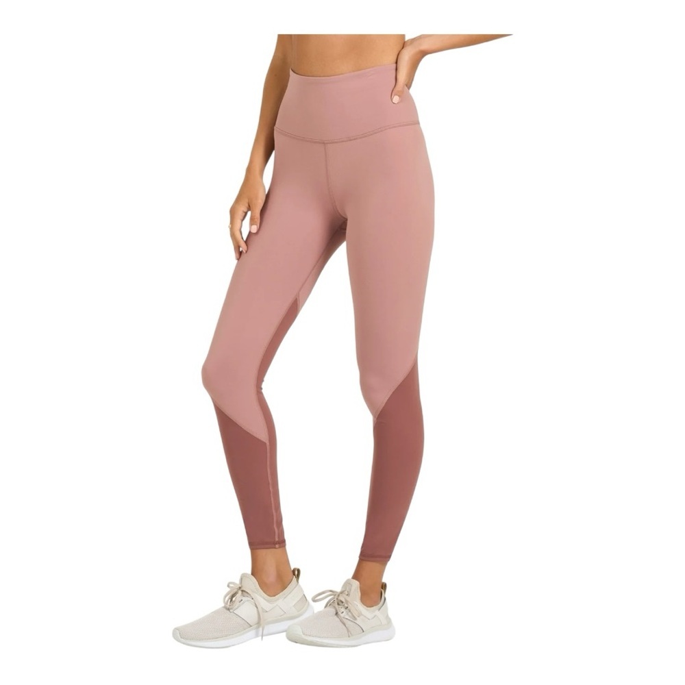 Vuori Colorblock Studio Legging, Light Terracota, Size M NWT - Picture 1 of 11